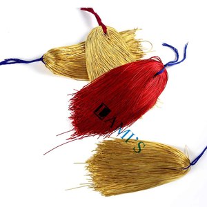 Fil torsadé de qualité supérieure perle Purl or et fil de lingot rouge Type matériel de fil pour bijoux et broderie - Product Image 6