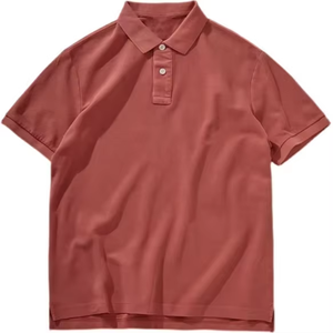 Polo brodé en coton pour homme Polo brodé sur mesure pour homme/chemise de golf Tenue décontractée - Product Image 5