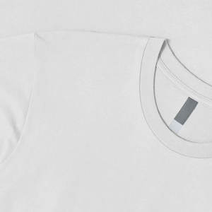 T-shirt pour homme 100% coton, blanc, respirant, manches courtes, col rond, décontracté, meilleurs t-shirts pour homme 2023 - Product Image 5