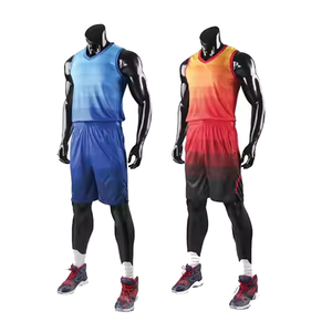 Uniformes de Baloncesto Personalizados 100% Algodón, Conjuntos de Alta Calidad, Nuevo Estilo, Transpirables, Marca Personalizada, Impresión por Transferencia de Calor - Product Image 2