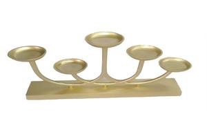 Portavelas de aluminio de calidad superior para decoración navideña de bodas, estilo para el hogar, centro de mesa para eventos especiales, arreglos de mesa - Product Image 4