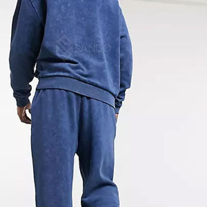 Chándales de lavado ácido más vendidos personalizados de alta calidad para hombres Moda y ropa deportiva Chándales de lavado ácido para hombres - Product Image 2