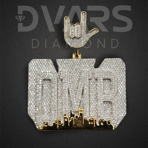 สร้อยคอประดับเพชรสีเงินสเตอร์ลิงพร้อมจี้ชุบทองหรูหราเครื่องประดับฮิปฮอปเป็นประกายสร้อยคอแฟชั่น - Product Image 6