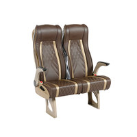 Sièges inclinables de haute qualité et confortables, modèle GS 502-1, taille standard, excellent prix, pour passagers, bus, bateaux, TR
