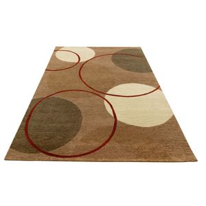 Ensemble de tapis de grande surface en soie indienne de luxe noué à la main Style persan exotique flair turc abstrait brodé coupe Pile tapis de prière - Product Image 3