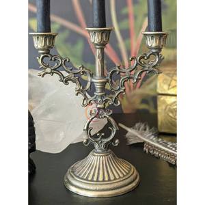 Wedding Table Centerpieces Decoration Metal Candelabras Luxury Gold Antique Candle Jar 3 Arms Unique New Arrival Candelabra - Product Image 4