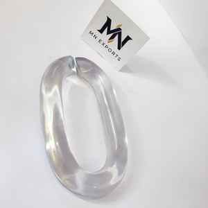 Art mural en chaîne de résine moderne, abstrait minimaliste, à suspendre pour les murs de la maison et du bureau - Product Image 2