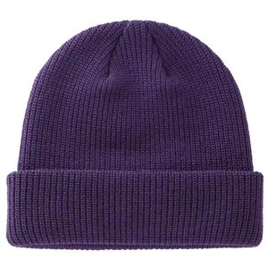 Unisex Adults Solid Color Warm Breathable Waterproof 100% Polyester <b>Beanies</b> Casual Autumn Winter <b>Hats</b> - Product Image 1