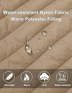 Chaleco Acolchado de Lona Simple, Cálido, Unisex, Ligero, Sin Mangas, Impermeable, Cortavientos, Estilo Urbano, MOQ Bajo, OEM - Product Image 5