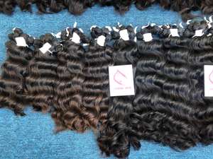 Cheveux brésiliens naturels Remy 100% vierges de qualité supérieure en vrac - Product Image 3