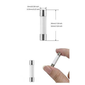 Fusible céramique à soufflage lent 25A 6,35 x 32 mm - Product Image 4