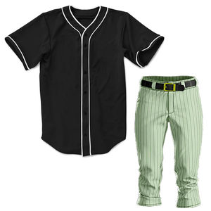 Low MOQ Sports Clothing Comfortable Breathable <b>Baseball</b> Uniform Custom Size Youth Wear <b>Baseball</b> Uniform - Product Image 1