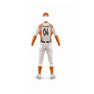 Venta al por mayor conjuntos de uniformes de béisbol con Jersey y pantalones hechos de tela de poliéster de primera calidad para equipos y juegos competitivos - Product Image 3