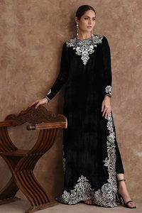 DABKA-Vestido largo bordado con cuentas de cristal embellecedor, elegante, para fiesta, boda, 2022 - Product Image 2