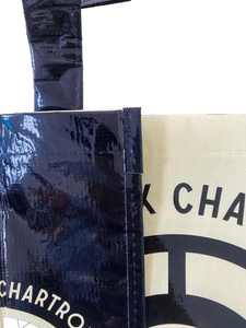 Vente en gros de sac fourre-tout réutilisable recyclé en RPET écologique imprimé sur mesure Sac à provisions adapté aux supermarchés - Product Image 5