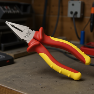 Alicates Combinados Stanley Maxsteel con Certificación VDE, Paquete Múltiple, con Superficie de Mordaza Dentada y Mango de Plástico con Agarre Suave - Product Image 3