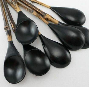 Cubertería Tradicional de Estilo Animal Único, Cuchara de Cuerno de Búfalo Natural Pulido, Diseño Único para Decoración de Mesa de Restaurante - Product Image 2