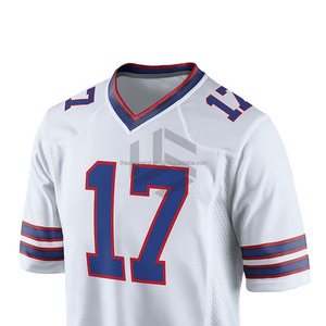 Personnalisation en usine, t-shirt de football américain, maillots de football respirants, maillot de football américain unisexe personnalisé - Product Image 4
