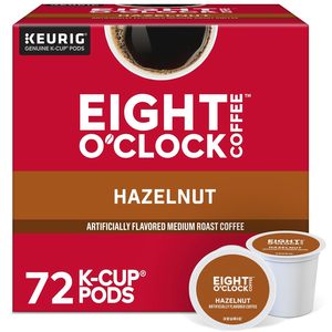 Café Eight O'Clock con Nuez, Cápsulas de Café Individuales K-Cup, Tueste Medio, 72 Unidades - Product Image 4