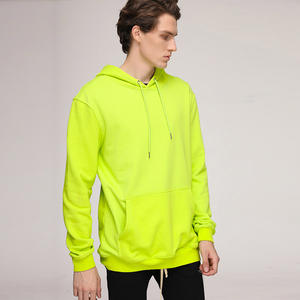 Ropa de hombre de marca privada Sudadera con capucha ligera con bolsillo y cremallera de talla grande 100% algodón para invierno - Product Image 4