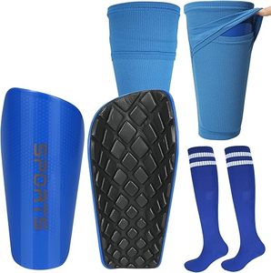 Protège-tibias légers de haute qualité pour hommes et femmes, manchon de protection confortable en cuir pour mollets, protection des tibias pour le football - Product Image 4