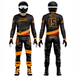 Meilleure qualité élégante DTF impression par transfert de chaleur Dirt Bike tout-terrain ATV VTT et Motocross tissu extensible vêtements de course - Product Image 1