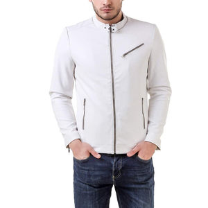 Chaqueta de Cuero Genuino 100% Nueva y Original para Hombre, Diseño Único, Chaqueta de Cuero de Alta Calidad Más Vendida - Product Image 1