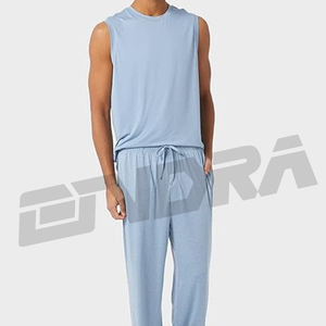 2025 nuevas camisetas sin mangas lisas para hombre, camisetas sin mangas informales para entrenamiento de gimnasio, camisetas sin mangas suaves y cómodas para verano - Product Image 2