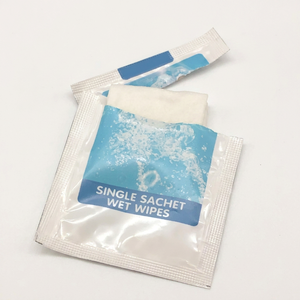 Lingettes humides individuelles biodégradables et jetables pour l'hygiène féminine, sans parfum, à l'eau pure - Product Image 1