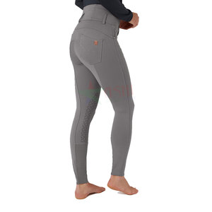 Custom Brand Slim Fit Skinny Riding Tights for <b>Women</b> Spandex Leather Equestrian <b>Jodhpurs</b> Ladies' Sports Clothing for Horse - Product Image 2