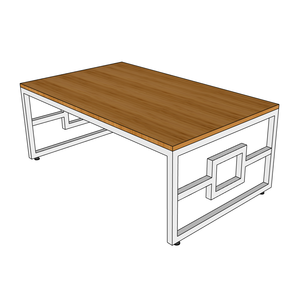 TB010 TeaBamboo Convertible Contemporary Living Room Furniture-60x120x40cm <b>Sofa</b> <b>Table</b> Patterned Legs Durable Decorative Feature - Product Image 4