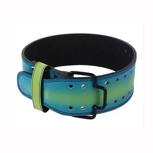 Equipo de gimnasio recién llegado cinturón de fitness personalizado cinturón de levantamiento de pesas de prensa de Banco 4 pulgadas de ancho 10mm cinturón de soporte de espalda avanzado de doble punta - Product Image 3