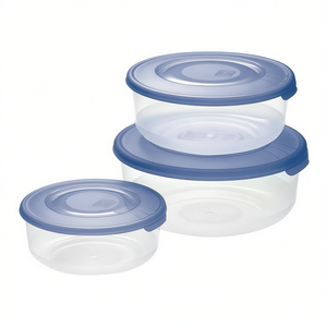 Juego de 3 Recipientes para Almacenamiento de Alimentos Tontarelli Azul 904066971G 500 ml 1.0 y 1.7 L para FAMILIA 500 ml 1.0 1.7 L para FAMILIA - Product Image 2