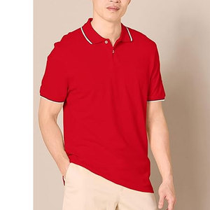 Chemise pour homme en coton 100% imprimé, anti-froissement, avec patte de boutonnage à 2 boutons et col en tricot - Product Image 1