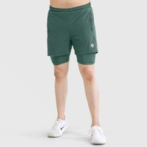 Pantalones Cortos y Medias de Ciclismo GA Laser Grip Verdes - Product Image 1