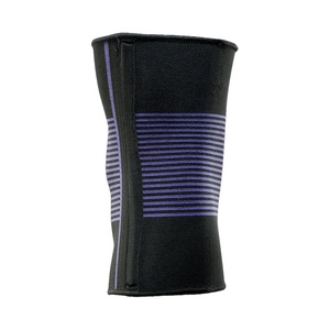 Haute élastique Fitness entraînement exercice porter genou manchon réglable Compression néoprène genou manchon - Product Image 3