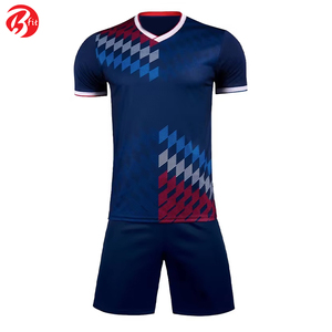 Maillot de football simple de couleur unie personnalisé de la plus haute qualité pour les vêtements de football d'entraînement en équipe - Product Image 3