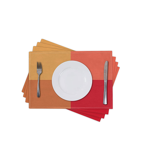 Tapis d'assiette à manger en cuir Sous-verre Set de table personnalisé PU Tapis de table à manger et taille personnalisée au meilleur prix - Product Image 4