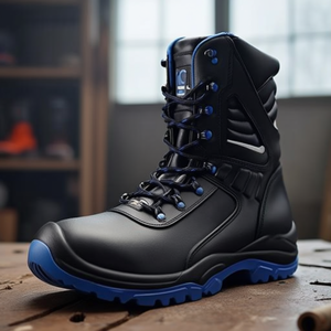 Calzado de Seguridad TORGAU Talla 45 W.11 Negro/Azul S3S FO SR ESD EN20345 - Product Image 3