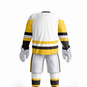 Jerseys de ropa deportiva transpirable para hombres, ropa de hockey de malla de moda, jerseys de hockey sobre hielo sublimados personalizados - Product Image 4