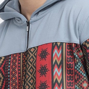 Ligero y transpirable Color sólido Sun Faded Hoodie para hombres Servicio OEM Venta al por mayor Mejor diseño Hombres Sun Faded Zip Up Hoodies - Product Image 6