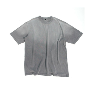 Camiseta personalizada de último diseño para hombre, camiseta lavada de algodón 100% con logotipo de impresión DTG personalizado, camisetas Vintage con lavado ácido/SOL desteñido - Product Image 4