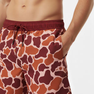 Pantalones Cortos de Cintura Media para Hombre, 100% Poliéster, 180g, de Primera Calidad, Sólidos, Elásticos en 4 Direcciones, de Secado Rápido, Transpirables, Antiarrugas y Anti-UV - Product Image 4