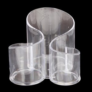 Acrylic Cosmetic <b>Makeup</b> Organizer Storage <b>Box</b> - White - Product Image 1