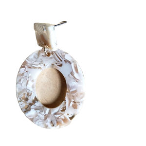 Bespoke Resin Hoop Earrings for Every Occasion Vibrant Custom Resin Hoops: Design <b>Your</b> Dream Jewelry - Product Image 1