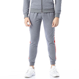 Haute qualité hommes deux pièces survêtement fermeture éclair à manches longues coton polaire Jogging porter chaud hiver survêtements pour adulte - Product Image 6