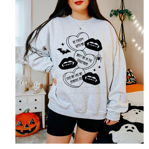 Conjunto con temática de San Valentín, sudadera con temática de corazón, ropa elegante y cálida, ideal para la temporada romántica y el uso diario - Product Image 6