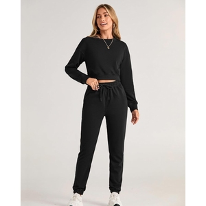 Chándal High Street ajustado de talla grande para mujer, chándal de moda transpirable de secado rápido hecho en fábrica - Product Image 5