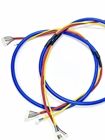 Ensemble de faisceaux de câbles personnalisés multi-branques, câble d'alimentation de calibre épais, connecteur PH, double extrémité en PVC pour machines de jeu d'arcade et distributeurs automatiques