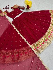 Lehnga Choli nupcial estilo Bollywood para mujer en ropa de fiesta bodas precio bajo Lehenga Choli indio con Dupatta para damas - Product Image 5